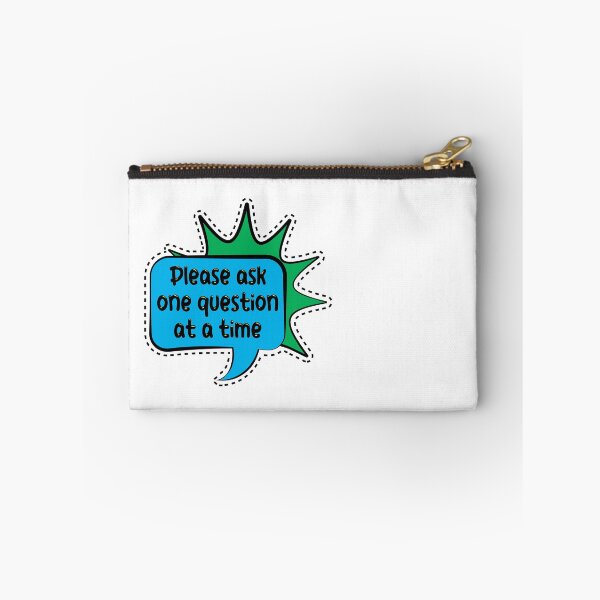 Item preview, Autism Please ask one question at a time  designed and sold by artistevt.