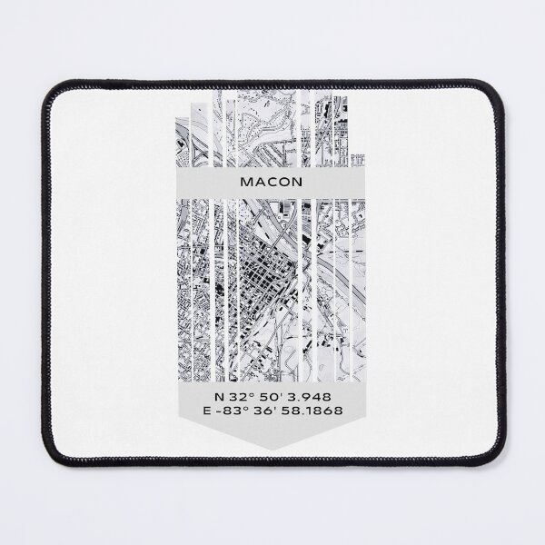 Item preview, AMERICA Macon, GA - Latitude/Longitude designed and sold by ALLesROUNDER.