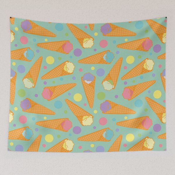 Item preview, colorful ice cream designed and sold by Kosinskaya.