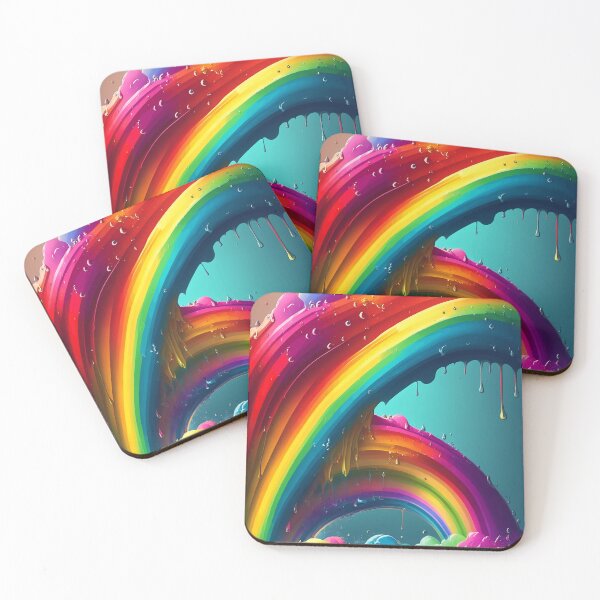 Item preview, fantasy rainbow, digital art designed and sold by KHWD.
