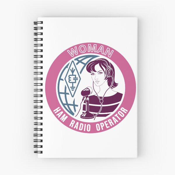 Item preview, Woman HAM Radio Operator - cicrcle three colors var-1 designed and sold by tuzlay.