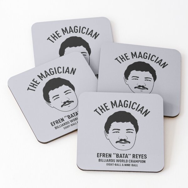 Item preview, The Magician, Efren "Bata" Reyes, Pool / Billiards World Champion designed and sold by pineconebutter.