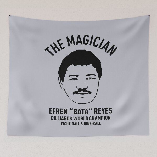 Item preview, The Magician, Efren "Bata" Reyes, Pool / Billiards World Champion designed and sold by pineconebutter.