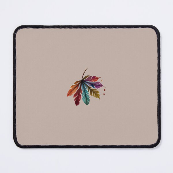 Item preview, Earthy Mosaic: Watercolor Chestnut Leaf Cutout designed and sold by EmeraldeaDesign.