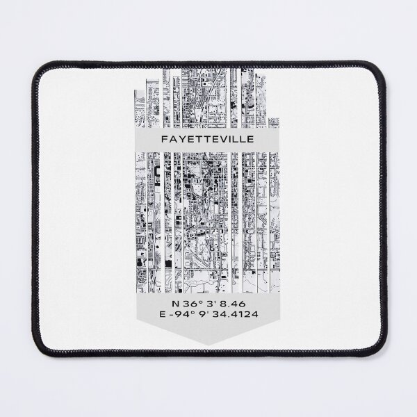 Item preview, AMERICA Fayetteville, AR - Latitude/Longitude designed and sold by ALLesROUNDER.