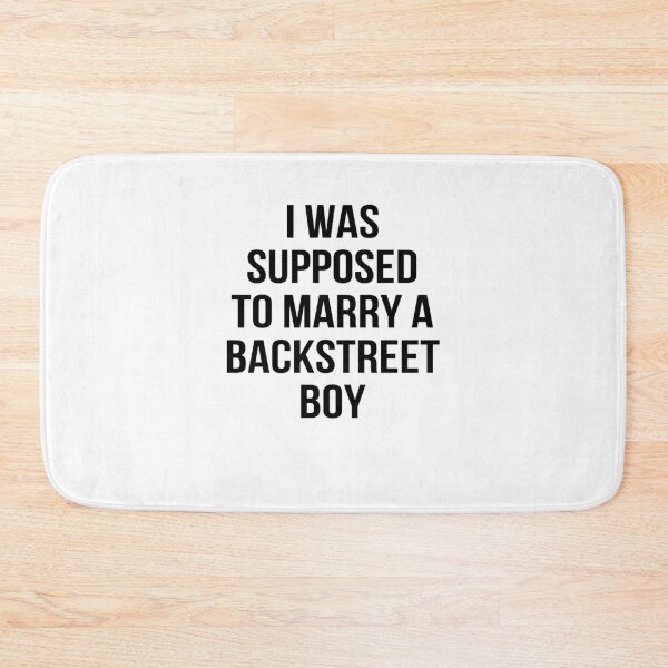 Item preview, I Was Supposed To Marry A Báckstréét Boy Classic Guys Unisex Tee Basic Novelty Tees Graphics Female Handmade Tblack designed and sold by ChaiyoNamwong.
