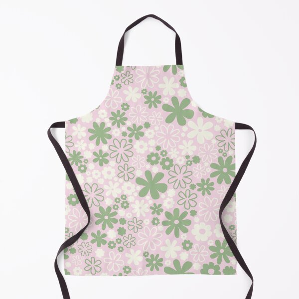 Item preview, GREEN AND PINK BOHO PREPPY FLOWERS designed and sold by blomastudios.