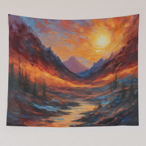 Item preview, Canyon Sunset: Nature's Beauty designed and sold by deepakrode7.