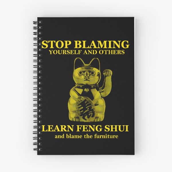 Item preview, Learn Feng Shui Blame the Furniture designed and sold by VintageMedatsu.