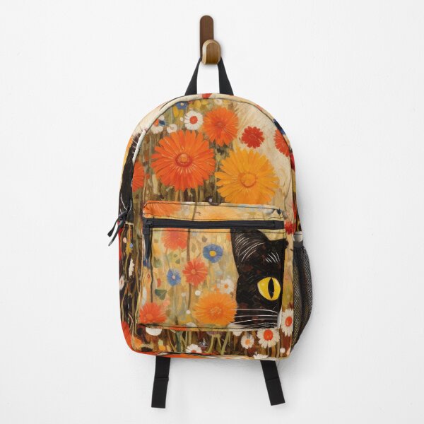 Item preview, Gustav Klimt Style Cat in flowers designed and sold by VisionDuke.