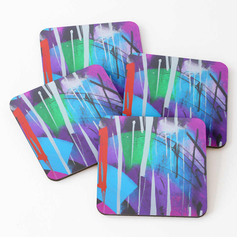 Item preview, Coasters (Set of 4) designed and sold by theredsharp.
