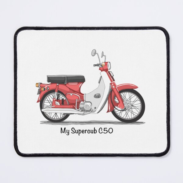 Item preview, Sketching Motorbike Supercub C50 designed and sold by GaalArt.
