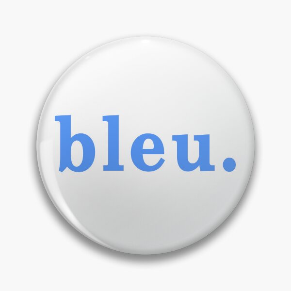 Item preview, Bleu French Word Blue designed and sold by Jeallan Designs.