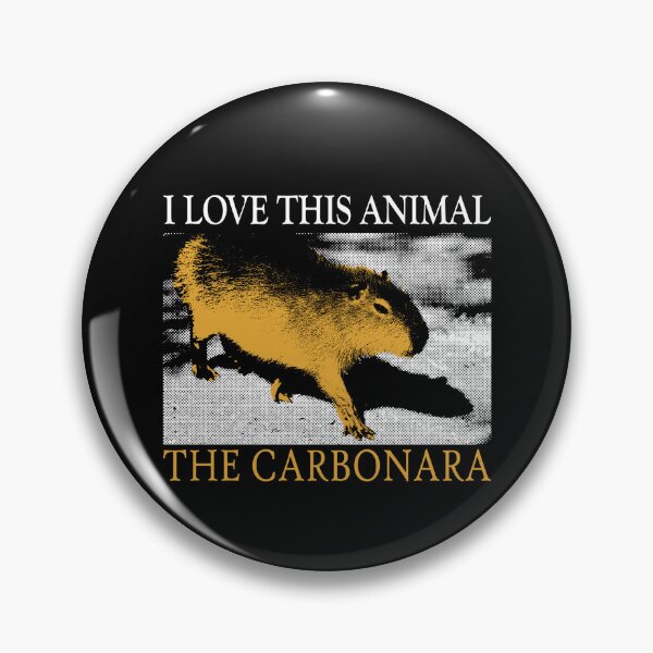 Item preview, I Love This Animal the Carbonara designed and sold by VintageMedatsu.