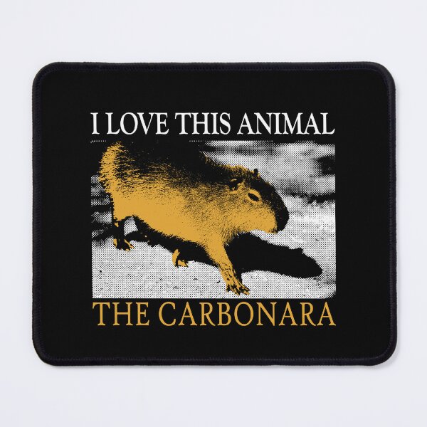 Item preview, I Love This Animal the Carbonara designed and sold by VintageMedatsu.