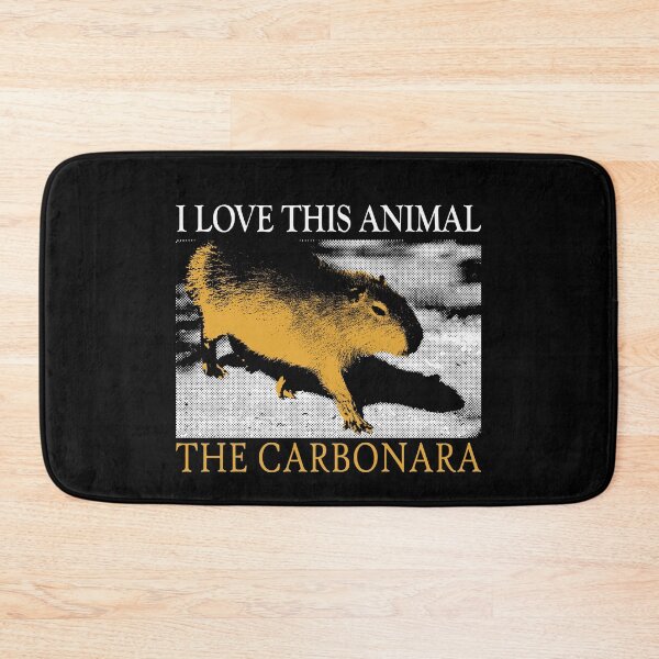 Item preview, I Love This Animal the Carbonara designed and sold by VintageMedatsu.