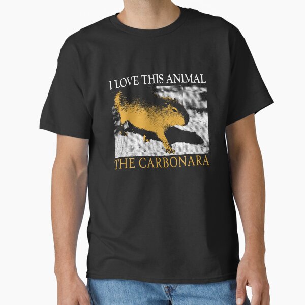 Item preview, Amo este animal la carbonara designed and sold by VintageMedatsu.