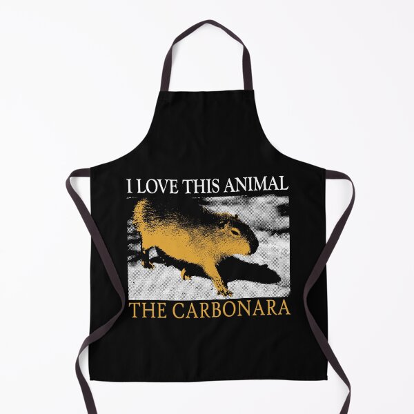 Item preview, I Love This Animal the Carbonara designed and sold by VintageMedatsu.