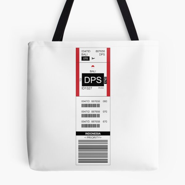Item preview, Bali DPS Indonesia Airport Luggage Tag designed and sold by TravelCamel.