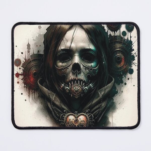 Item preview, Steampunk Skull - Sticker and T-Shirt Design designed and sold by MindAsylum.