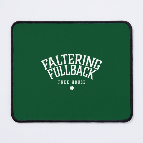Item preview, Faltering Fullback Logo (White) designed and sold by TheFullback.
