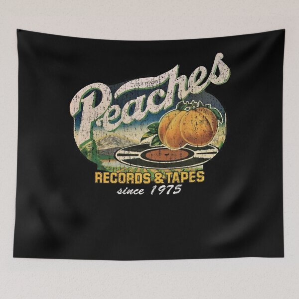 Item preview, Peaches music Records & Tapes - Vintage designed and sold by HarveyNadiaArt.