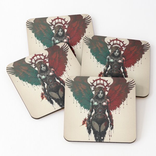 Item preview, Steampunk Angel - Sticker and T-Shirt Design designed and sold by MindAsylum.
