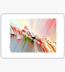 Abstract pastel composition Sticker