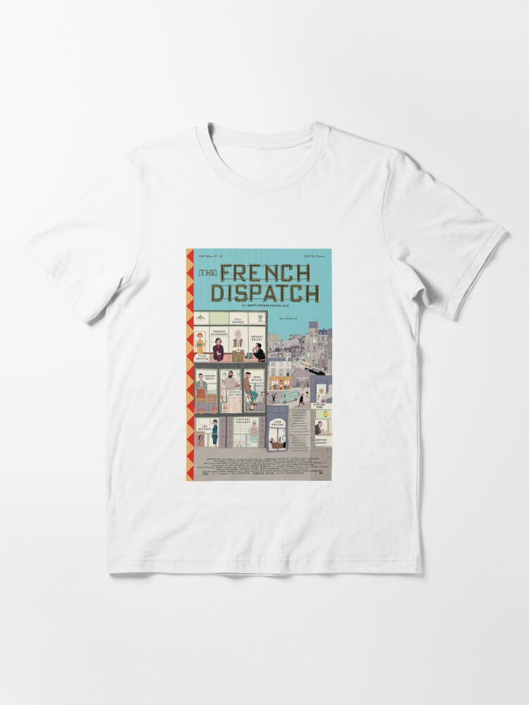  French Dispatch T-Shirt Brochure Wes Anderson