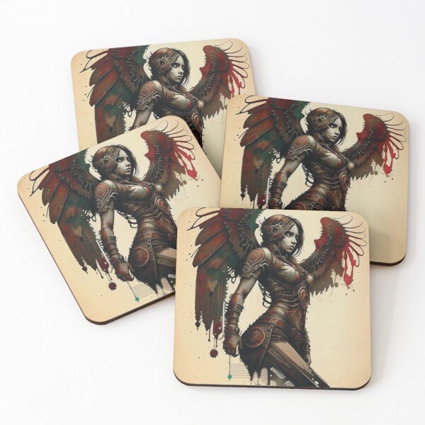 Item preview, Steampunk Angel #2 - Sticker and T-Shirt Design designed and sold by MindAsylum.