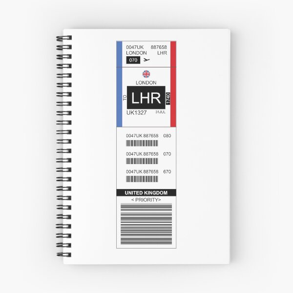 Item preview, London Heathrow LHR UK Airport Luggage Tag designed and sold by TravelCamel.