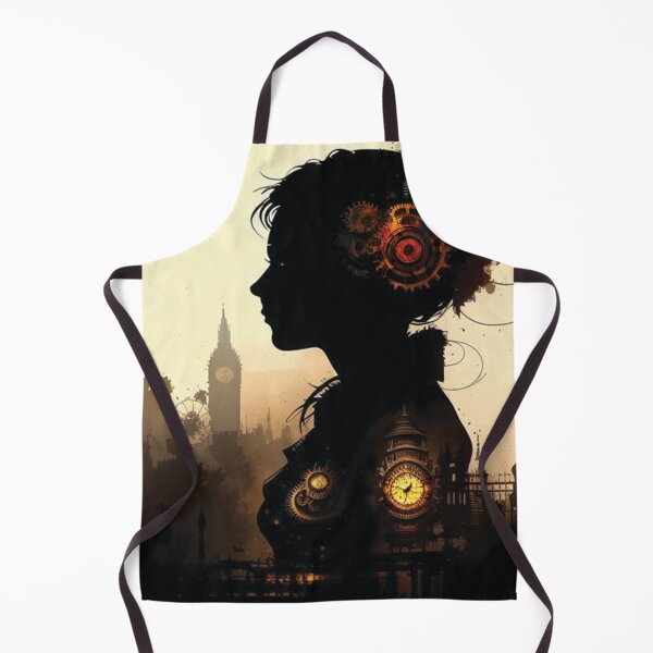 Item preview, Steampunk Portrait - Sticker and T-Shirt Design designed and sold by MindAsylum.