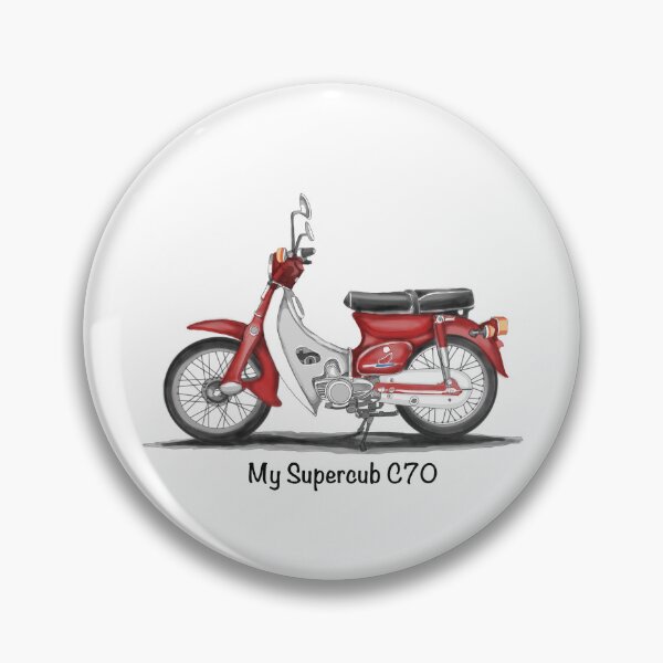 Item preview, Sketching Motorbike Supercub C70 designed and sold by GaalArt.