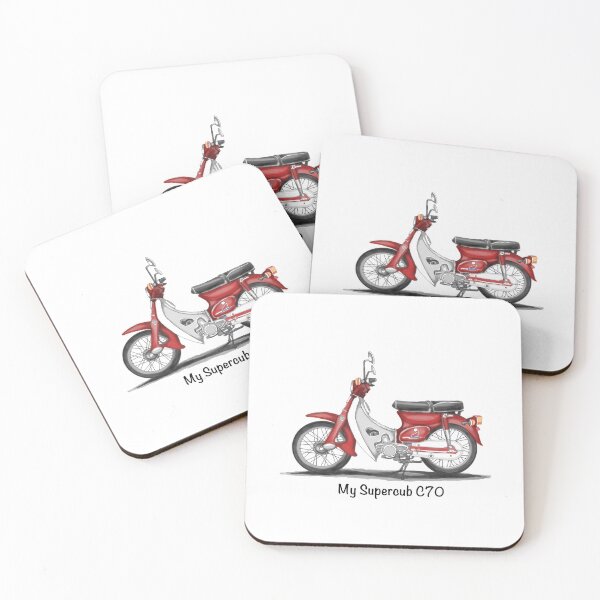Item preview, Sketching Motorbike Supercub C70 designed and sold by GaalArt.
