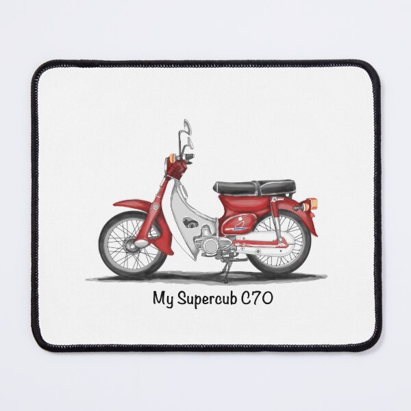 Item preview, Sketching Motorbike Supercub C70 designed and sold by GaalArt.