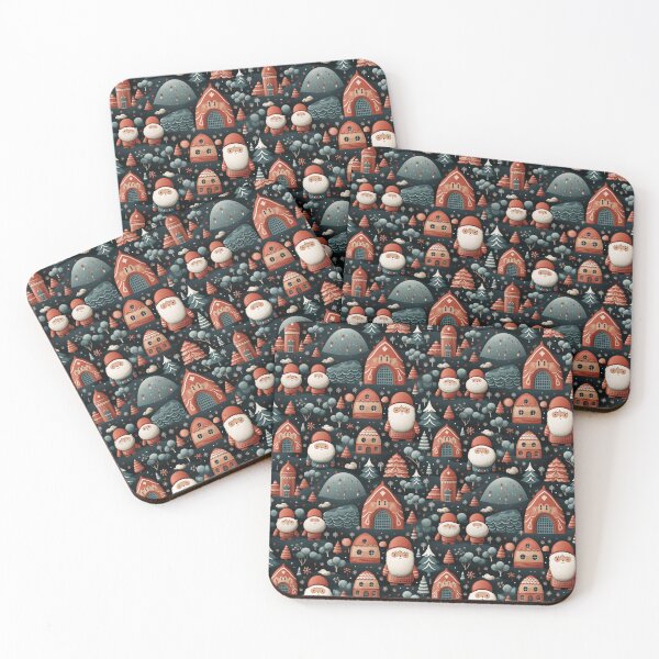 Item preview, Cheerful Christmas Seamless  designed and sold by PeppernCo.