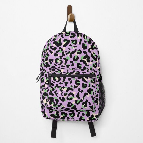 Item preview, Classic Leopard Print - Purple Green Punk Halloween designed and sold by the-dinsdale.
