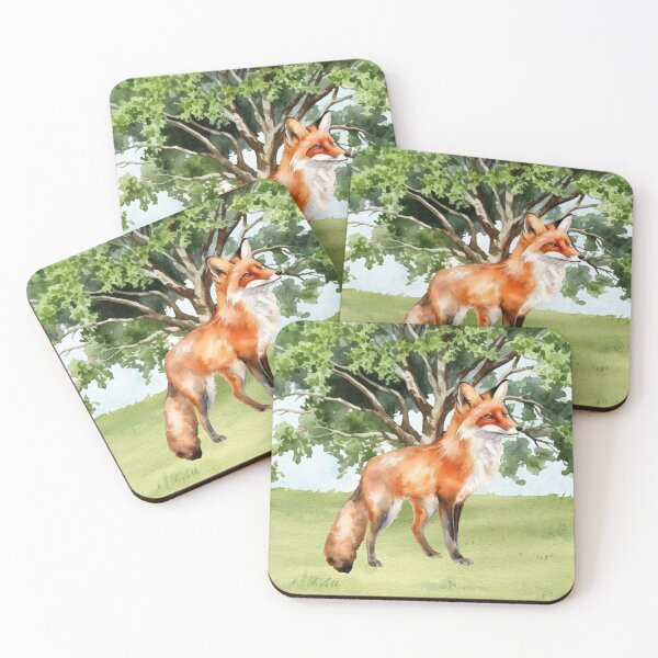 Item preview, Fox in the forest designed and sold by MaddieMaddox.