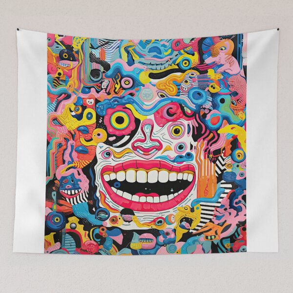 Item preview, Doodleoo Chaos Illustration Seven designed and sold by mutz.art.