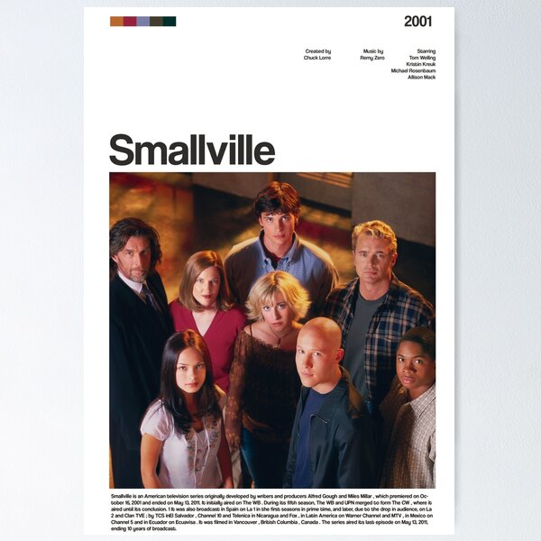 Item preview, smallville series poster designed and sold by paulrommer.