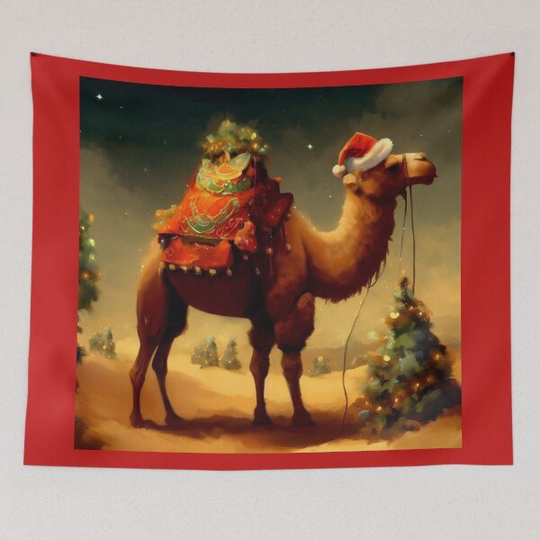 Item preview, Christmas Camel 1 designed and sold by CrankyOldDude.
