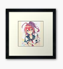 Anime Girl Framed Print