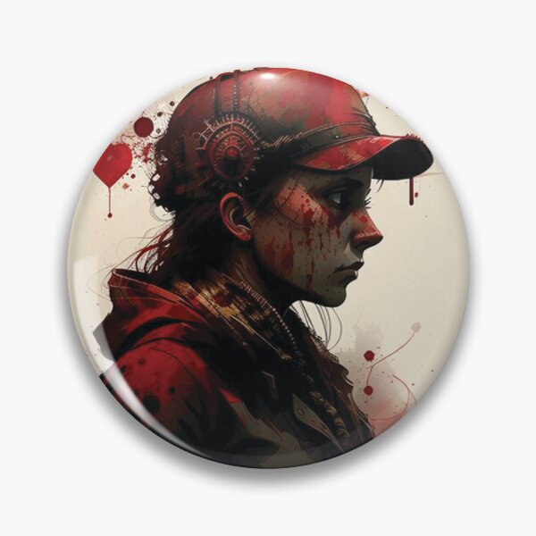 Item preview, Steampunk Portrait #7 - Sticker and T-Shirt Design designed and sold by MindAsylum.