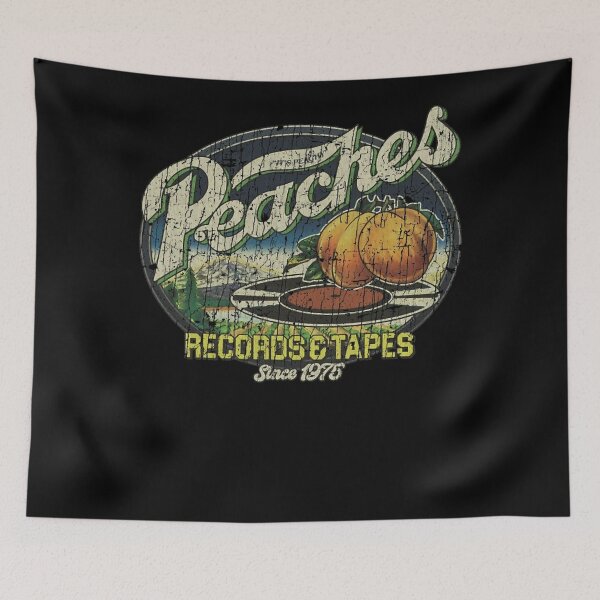 Item preview, Peaches music Records & Tapes 1975 designed and sold by HarveyNadiaArt.