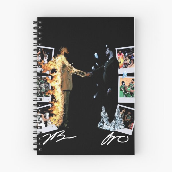 Item preview, Jaylen Brown & Jayson Tatum Fire and Ice designed and sold by RatTrapTees.