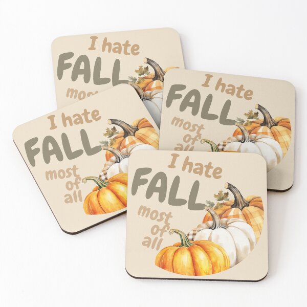 Item preview, Autumn Antics: I Hate Fall, Pumpkin Edition designed and sold by EmeraldeaDesign.