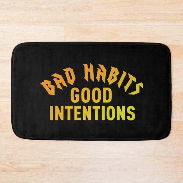 Item preview, Bad Habits, Good Intentions designed and sold by pineconebutter.