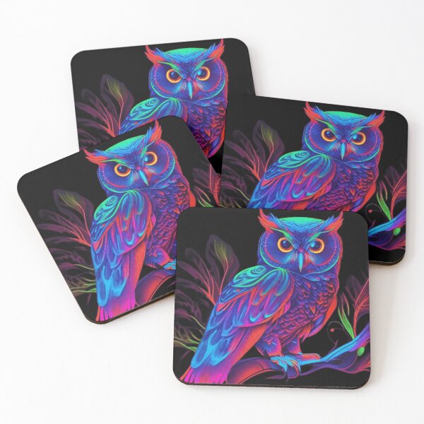 Item preview, Beautiful owl at night designed and sold by Kodchaporn-P.