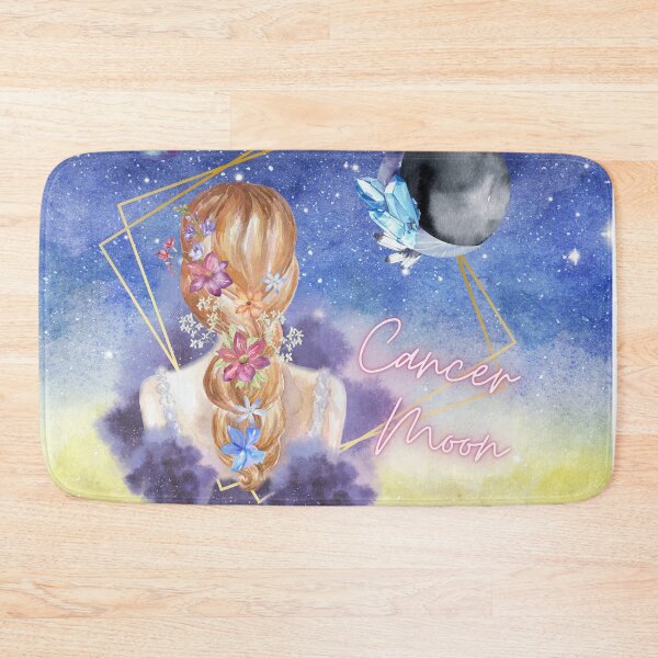 Item preview, Cancer Moon Girl, Floral Graphic Design  designed and sold by Lunardreams54.