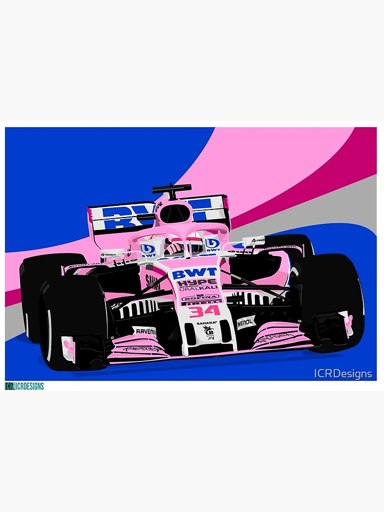 force-india-vjm11-vector-poster-for-sale-by-icrdesigns-redbubble